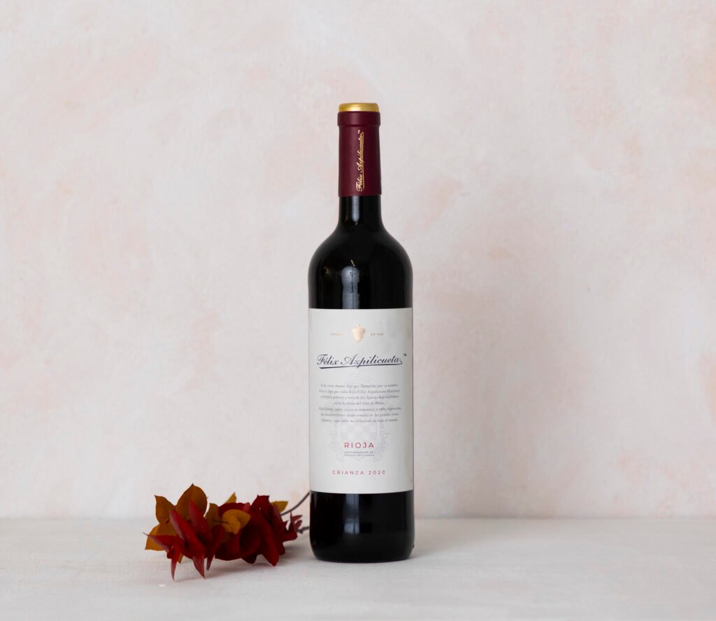 Vino Azpilicueta Tinto regalo para acompañar flores Alicante